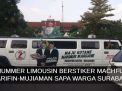 Video: Hummer Limousin Berstiker Machfud Arifin-Mujiaman Sapa Warga