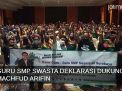 Video: Guru SMP Swasta Deklarasi Dukung Machfud Arifin
