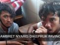 Video: Jambret Nyaris Dikepruk Paving