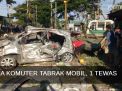 Video: KA Komuter Tabrak Mobil, Satu Orang Tewas