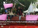 Video: Warga Protes Penutupan Jalan Sedap Malam