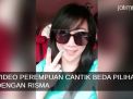 Video: Perempuan Cantik Beda Pilihan dengan Risma