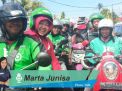 Photo Talk: Risma Naik Gojek ke Kongres PDIP