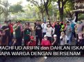 Video: Machfud Arifin dan Dahlan Iskan Sapa Warga dengan Bersenam