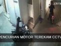 Video: Terekam CCTV, Curi Motor Hanya 10 Detik