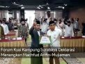 Video: Forum Kyai Kampung Deklarasi Menangkan Machfud Arifin-Mujiaman