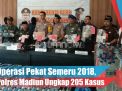 Video: Operasi Pekat Semeru 2018, Polres Madiun Ungkap 205 Kasus