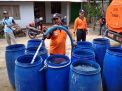 BPBD Tulungagung Suplai  Warga yang Krisis Air Bersih