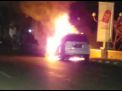 Suzuki Ertiga Habis Terbakar di Sidoarjo, Satu Keluarga Selamat