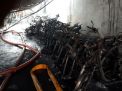 Rumah Parkir di Dekat SMKN 1 Terbakar, 52 Motor Terpanggang