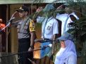 Pimpin Upacara di SMA Surabaya, Polisi ini Minta Pelajar Jauhi Narkoba