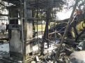 SPBU Mini di Sidoarjo Terbakar