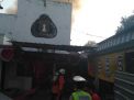 Asrama Polisi Tandes Surabaya Terbakar
