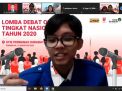 Pelajar SMA-SMK Ikuti Debat Online di STIE Perbanas Surabaya