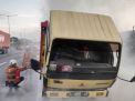 Truk Muat Kertas Terbakar di Tol Banyu Urip
