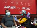 Ratusan Wartawan di Jatim Mulai Divaksin Covid-19