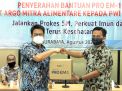 Tangani Covid-19, Produsen Probiotik Bantu Ratusan Botol PRO EM-1 ke PWI Jatim