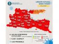 33 Kabupaten dan Kota di Jawa Timur Berstatus Zona Merah Covid-19