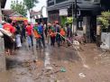 BPBD Bersihkan Material Banjir Bandang Mojokerto