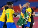 Kalahkan Spanyol 2-1, Timnas Samba Brasil Raih Emas Sepak Bola Putra Olimpiade