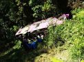 Bus Berpenumpang Pelajar SMK Masuk Jurang, Sopir dan Tim Medis Tewas