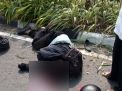 Pengendara Motor ini Tewas Setelah Menabrak Pembatas Jalan