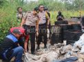 Polres Gresik Bongkar Pengolahan Limbah Minyak Goreng Tanpa Izin