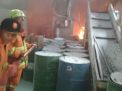 Diduga Tersambar Api Las, Insinerator RS dr Iskak Tulungagung Terbakar