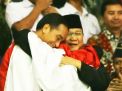 Silat Panen Emas,  Hanifan Peluk Jokowi dan Prabowo Bersamaan