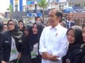 Di Tulungagung, Presiden Joko Widodo Sempat Ngevlog Bareng Mahasiswa