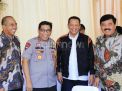 Panglima TNI Mudik  Halal Bi Halal Dihadiri Kapolda hingga Politisi