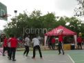 Menengok Lincahnya Kapolres Pacitan Menggiring Bola Basket