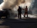 Toyota Vios Terbakar di Surabaya, Unit Motor Pemadam Diterjunkan
