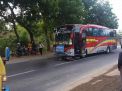 Biker di Madiun Tewas Dihantam Bus Pariwisata