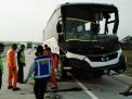 Kecelakaan di Tol Ngawi, Bus Mila Seruduk Pantat Truk Tangki