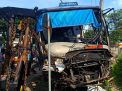 Evakuasi Bus Sugeng Rahayu Tabrak Pohon di Madiun Memakan Waktu 7 Jam