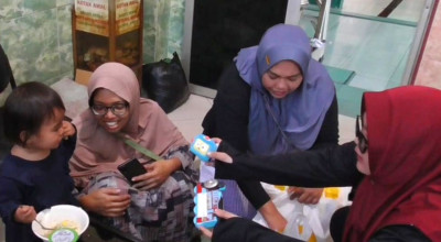 Kemensekneg Datangi Kedungpeluk, Sosialisasi Bahaya Narkoba, Balita Dibuang