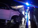 Toyota Rush Seruduk Truk di Tol Caruban, 1 Tewas dan 3 Luka