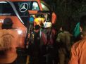 Bus Peziarah Asal Surabaya Tabrak Tebing, Polisi: Rem Blong
