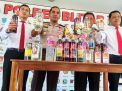 Razia Miras, Polres Blitar Amankan  125 Liter Arak Jowo
