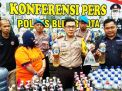 Oplos Alkohol 90% dengan Sari Madu, Ibu di Blitar Ditangkap Polisi