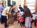 Keceriaan Anak Yatim Piatu Berbuka Puasa Bersama Polisi di Pacitan