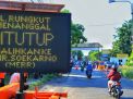 Tekan Penyebaran Covid-19, Jalan Rungkut Menanggal Surabaya Ditutup