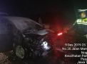 Honda Jazz Terbakar di Tol Gempol-Pandaan