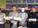 15.600 Bungkus Rokok Ilegal Asal Sumenep Disita Polres Jember