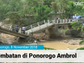 Video: Jembatan di Ponorogo Ambrol