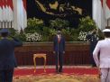 Presiden Jokowi Lantik KSAL dan KSAU Baru di Istana