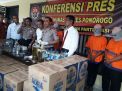 Selama Januari-April, Polres Ponorogo Amankan 1,143 Liter Arak Jowo