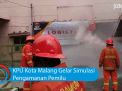 Video: KPU Kota Malang Gelar Simulasi Pengamanan Pemilu