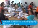 Video: Ratusan Surat Suara di Tulungagung Ditemukan Rusak
